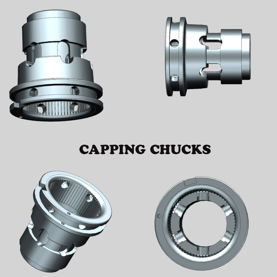 Capping Chuck, 572-01603-063, Capper Chucks, Bottle Capping Machine Chucks, Bottle Capper Chucks