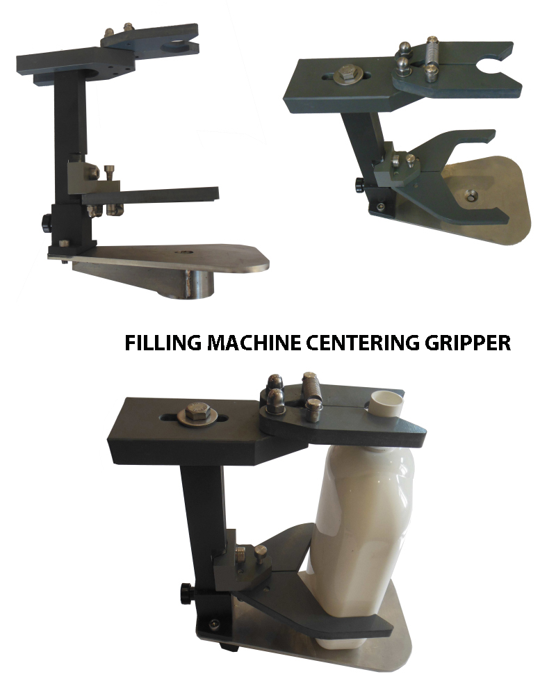 Filling Machine Centerless Gripper Set, Filling Machine Centering gripper pad, Filler Gripper