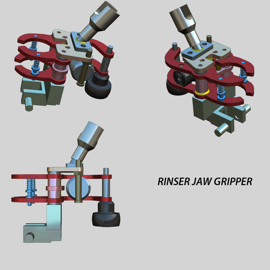 filler Bottle Rinser Gripper, filler Rinser Gripper, filler Bottle Rinser Gripper Head, filler Rinser Gripper