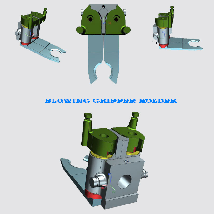 Blowing Machine Preform Pet Gripper Holder, Bottle Blowing machine preform gripper, Bottle Blowing machine preform holder