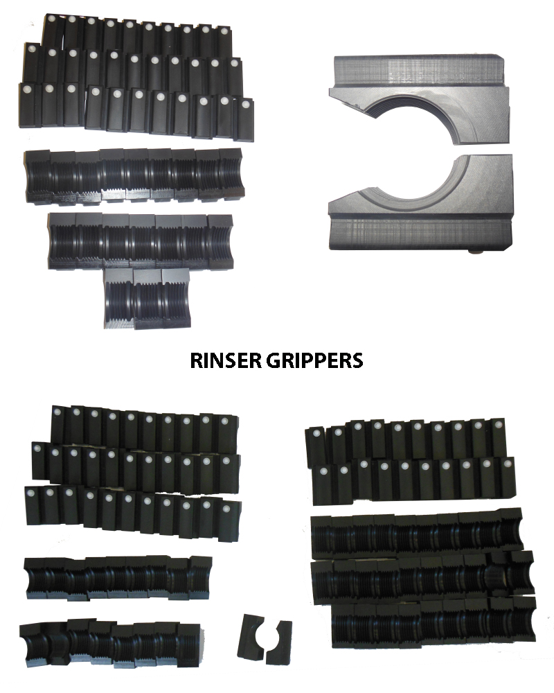 Rinser Gripper, Filler Bottle Rinser Grippers, Bottle Gripper, Rinser Gripper