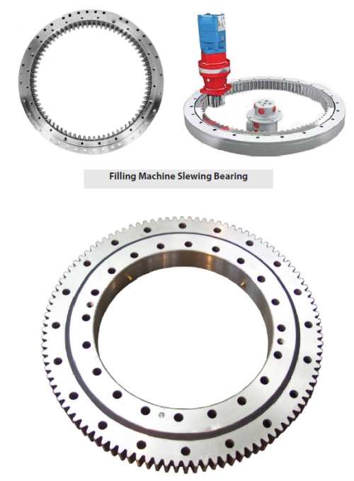 Filling Machine Slewing Bearing, Bottling Slewing Bearing, Rinser Slewing Bearing