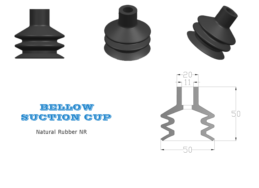 Bottling Bellow Suction Cup, Bellows Suction Cup, Bottling Line Bellow Suction Cup